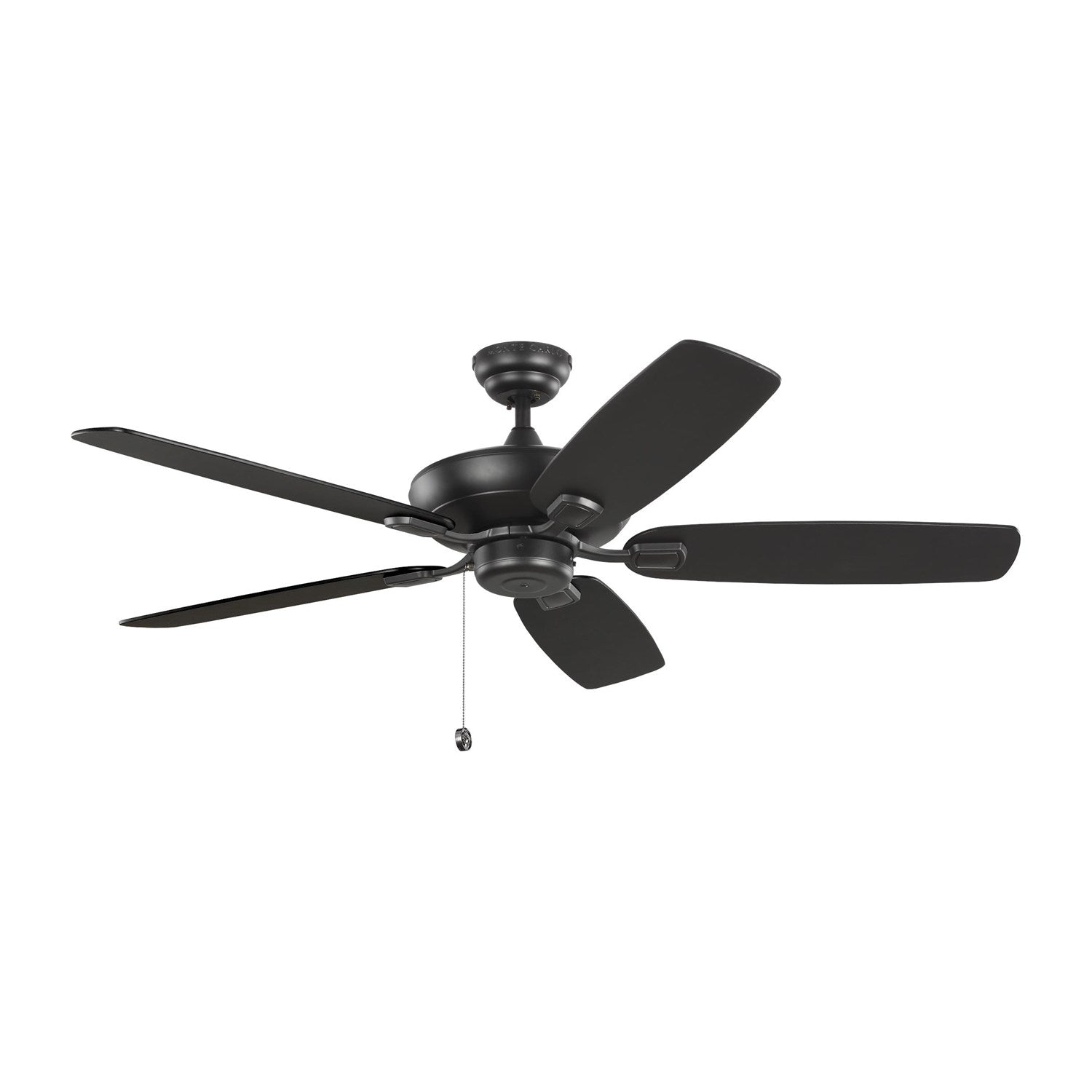 Ceiling Fan In Midnight Black With Midnight Black Blades by VC Fan Collection