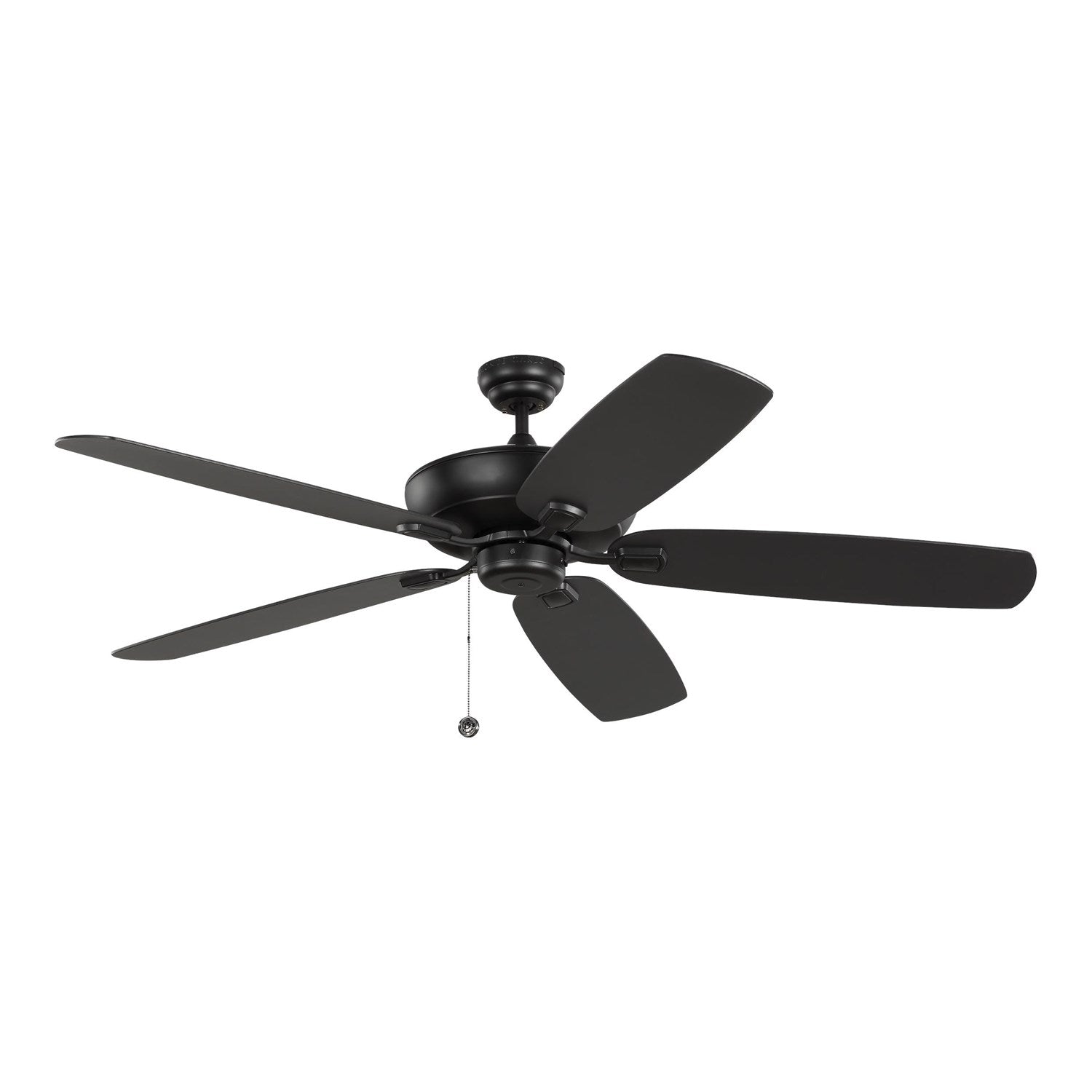 Ceiling Fan In Midnight Black With Midnight Black Blades by VC Fan Collection
