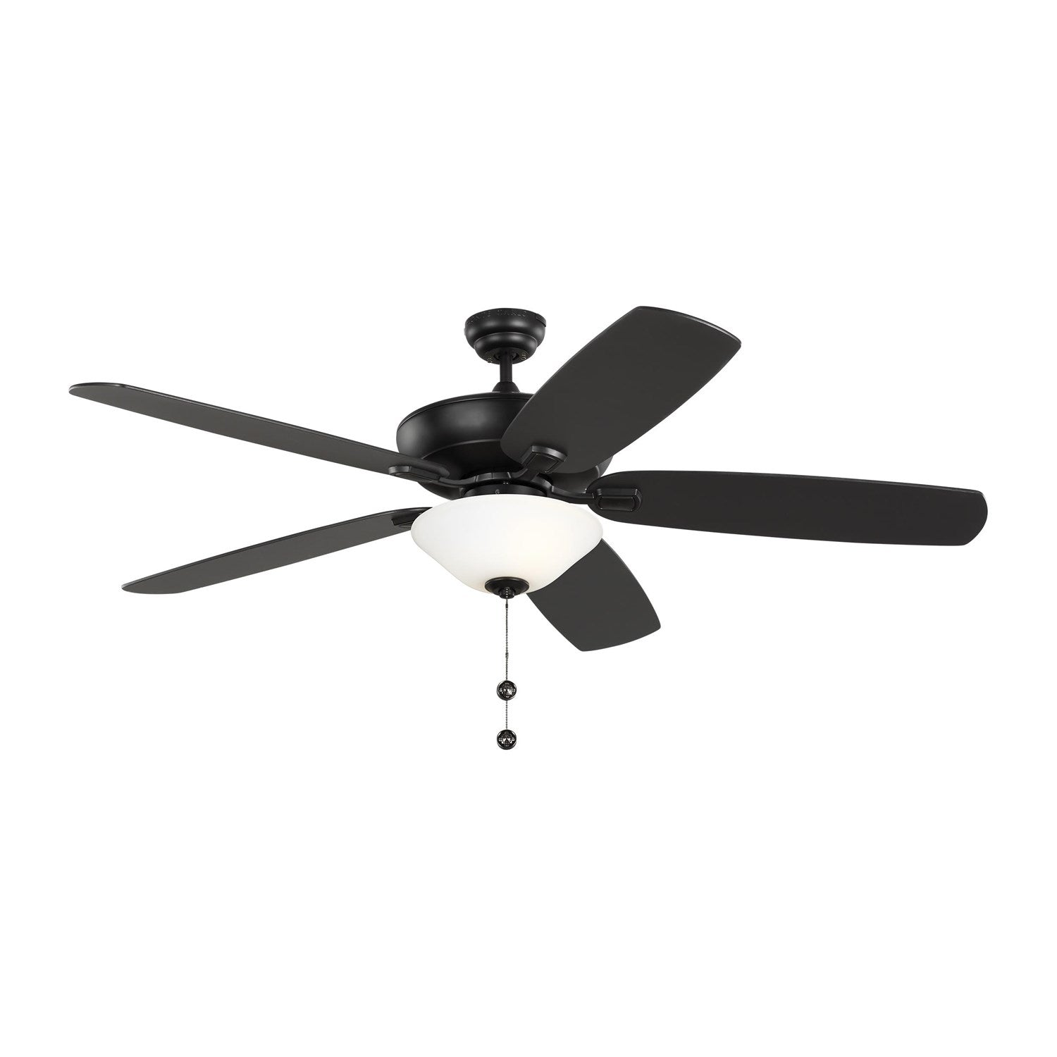 Ceiling Fan In Midnight Black With Midnight Black Blades by VC Fan Collection