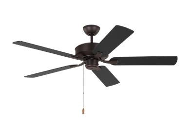 Ceiling Fan In Bronze With Bronze Blades by VC Fan Collection