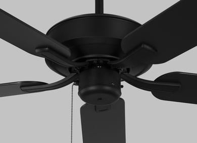 Ceiling Fan In Bronze With Bronze Blades