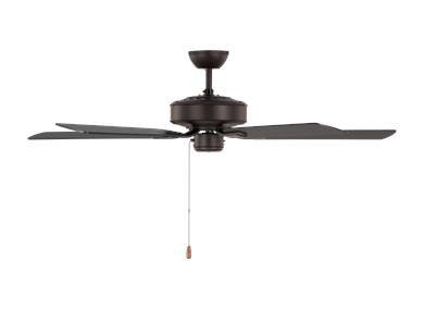 Ceiling Fan In Bronze With Bronze Blades