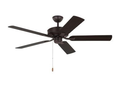 Ceiling Fan In Bronze With Bronze Blades