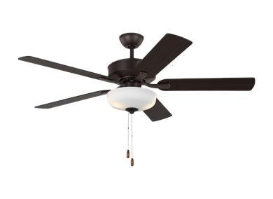Ceiling Fan In Bronze With Bronze Blades