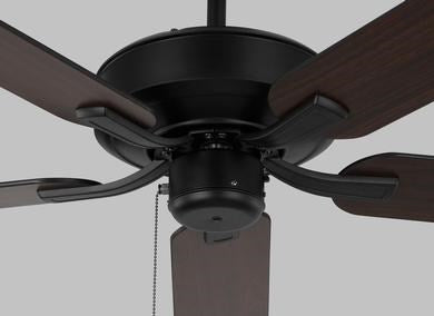 Ceiling Fan In Midnight Black With Midnight Black Blades