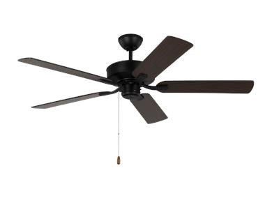 Ceiling Fan In Midnight Black With Midnight Black Blades