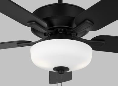 Ceiling Fan In Midnight Black With Midnight Black Blades