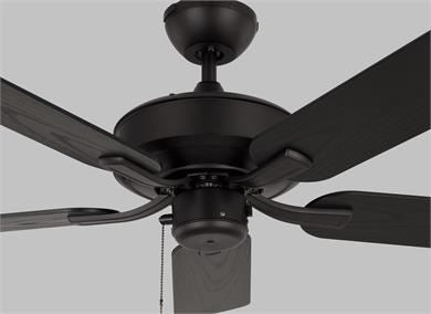 Ceiling Fan In Bronze With Bronze Blades