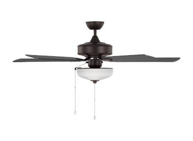 Ceiling Fan In Bronze With Bronze Blades