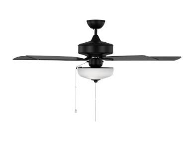 Ceiling Fan In Midnight Black With Midnight Black Blades