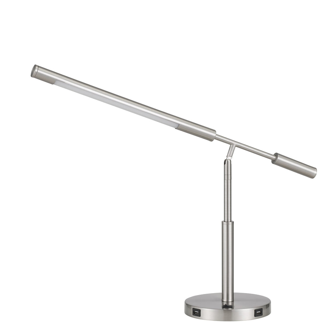 Auray Integrated Led Desk Lamp With 2 Usb Charing Ports. 780 Lumen; 3000K by CAL Lighting