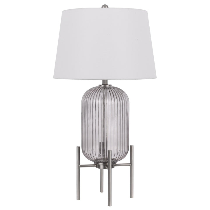 150W 3 Way Belleville Fluted Glass Table Lamp by CAL Lighting