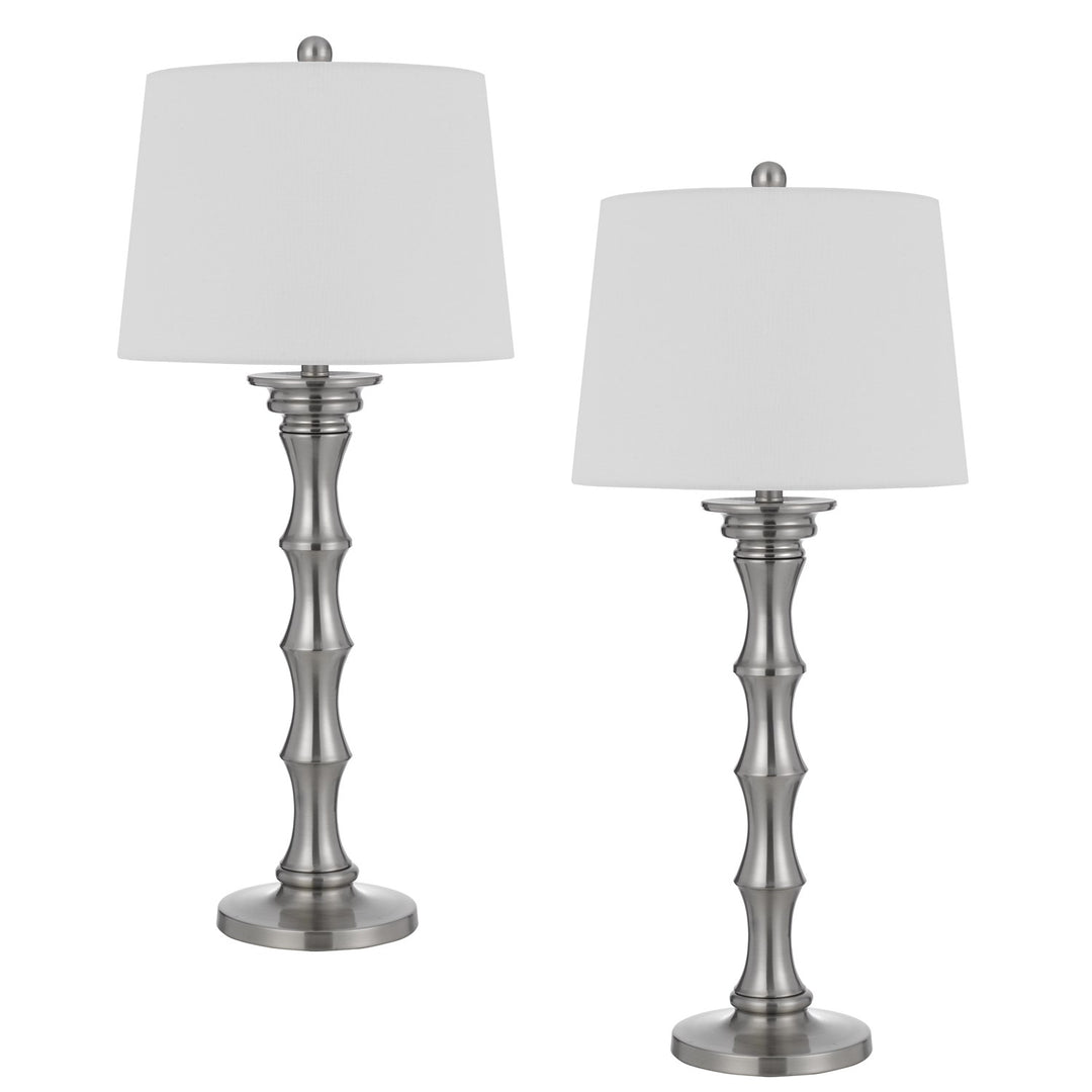 150W 3 Way Rockland Metal Table Lamp. Priced And Sold As Pairs by CAL Lighting