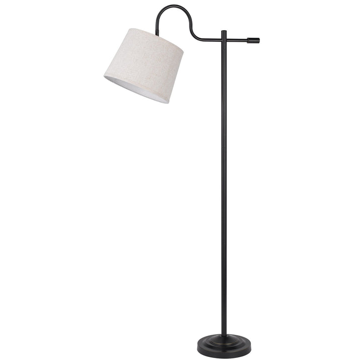 60W Rexburg Metal Downbridge Floor Lamp With Adjustable Shade by CAL Lighting