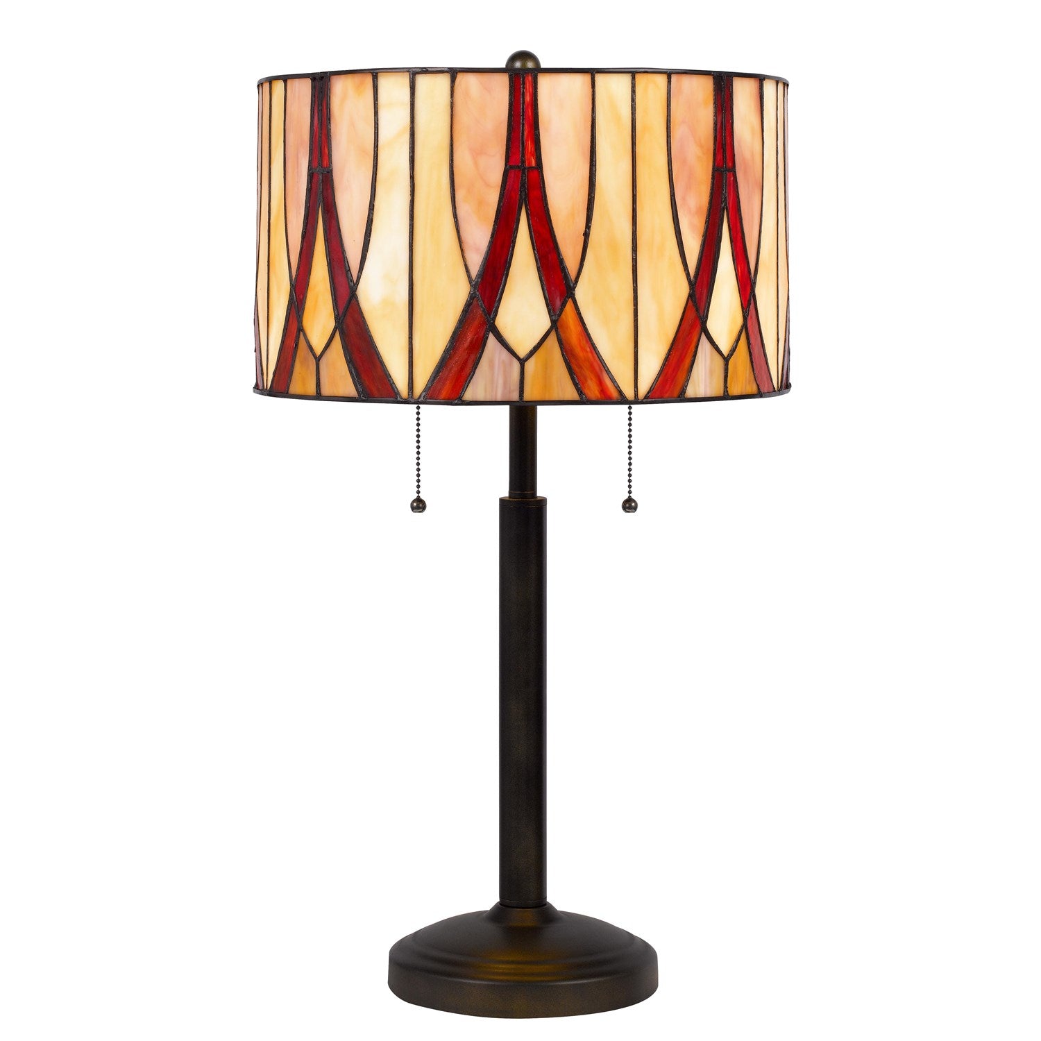 60W X 2 Tiffany Table Lamp by CAL Lighting