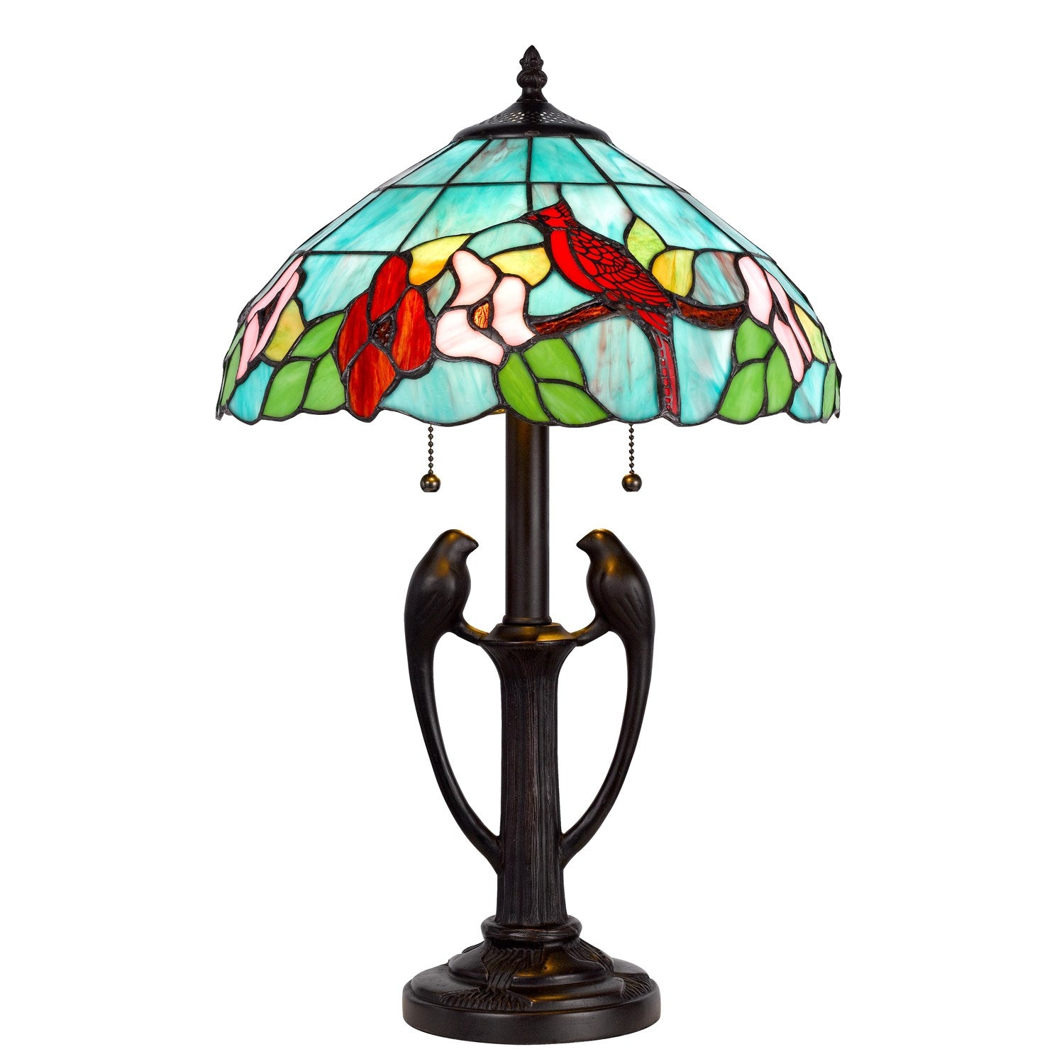 60W X 2 Tiffany Table Lamp by CAL Lighting