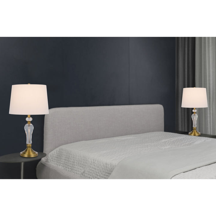 100W Eastham Crystal Table Lamp - Sold And Priced As A Pair