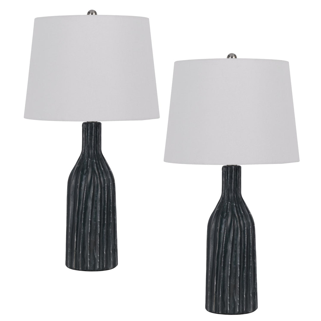 100W Irvington Ceramic Table Lamp. Priced And Sold As Pairs by CAL Lighting