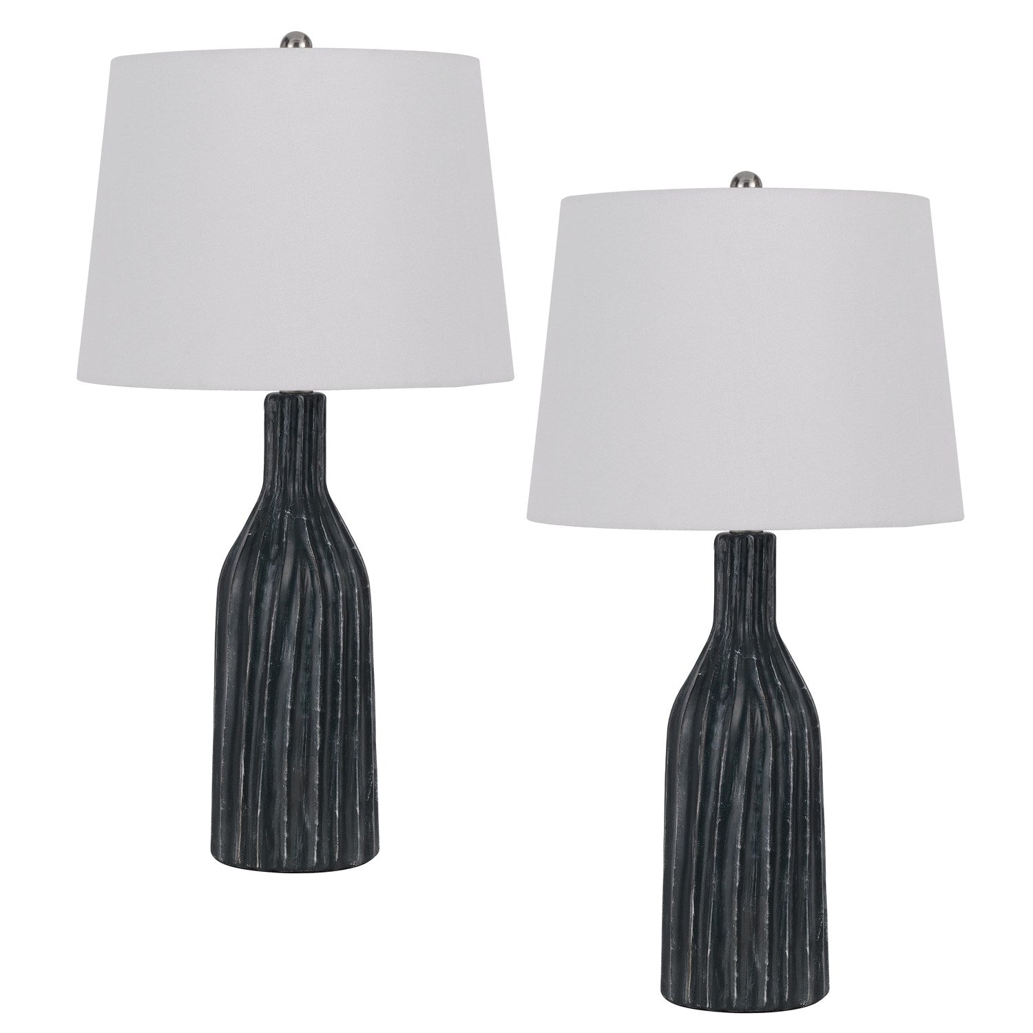100W Irvington Ceramic Table Lamp. Priced And Sold As Pairs by CAL Lighting