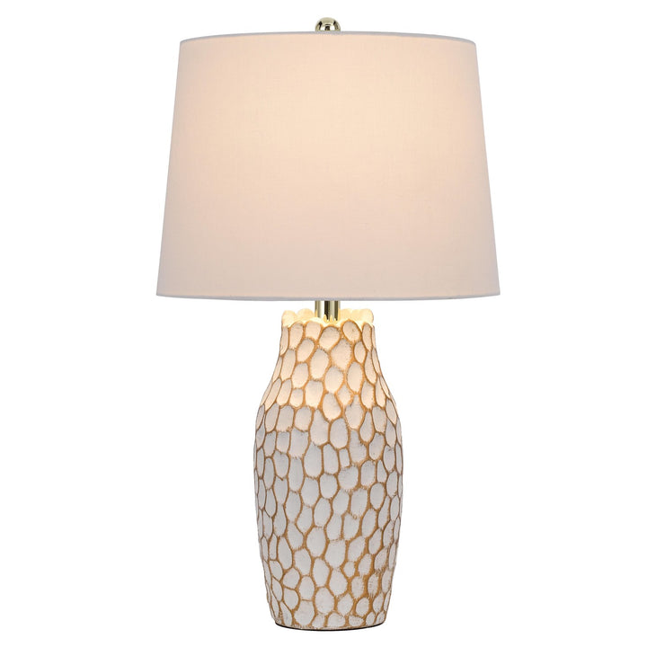 100W Elmira Ceramic Table Lamp. Priced And Sold As Pairs