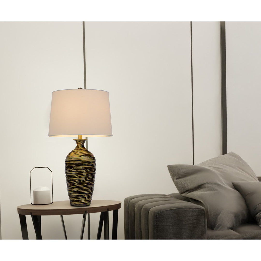 150W 3 Way Aurora Resin Table Lamp