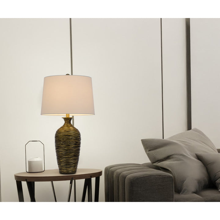 150W 3 Way Aurora Resin Table Lamp