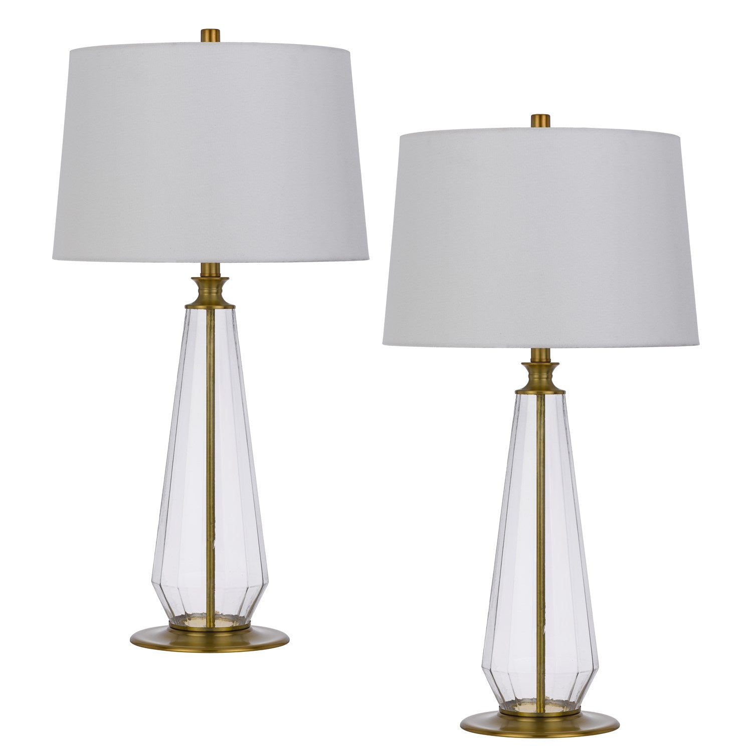 150W 3 Way Southington Glass Table Lamp by CAL Lighting