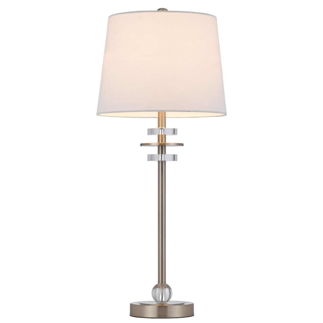 60W Sitka Buffet Lamp With Crystal Accent Font