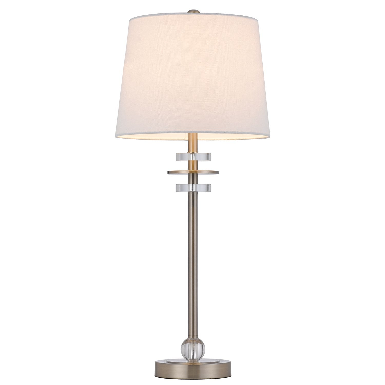 60W Sitka Buffet Lamp With Crystal Accent Font