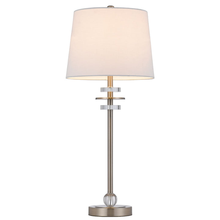 60W Sitka Buffet Lamp With Crystal Accent Font