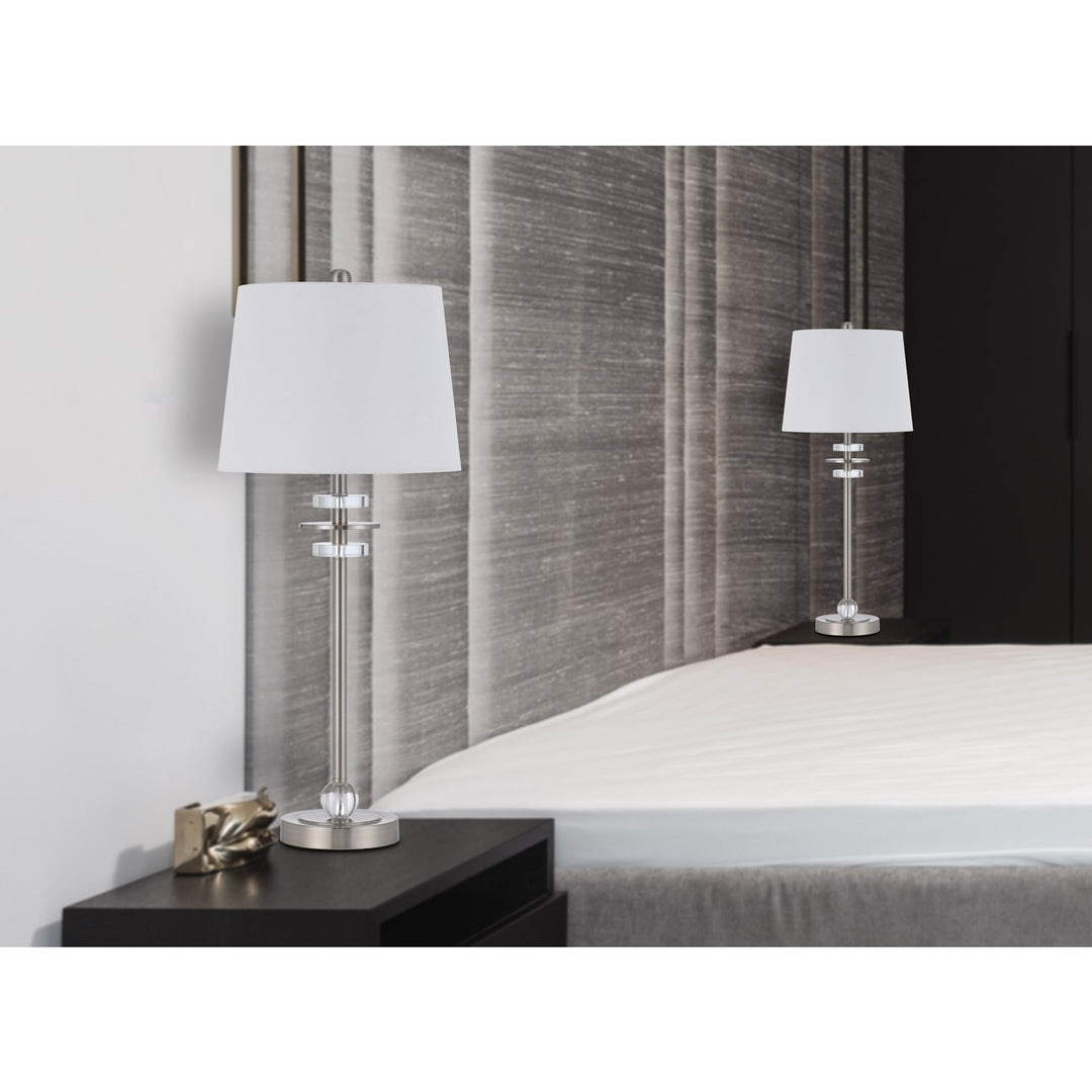 60W Sitka Buffet Lamp With Crystal Accent Font