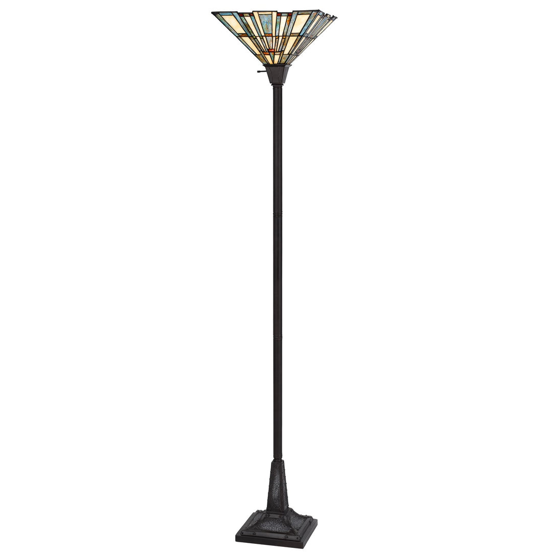 150W 3 Way Metal/Resin Tiffany Torchiere by CAL Lighting