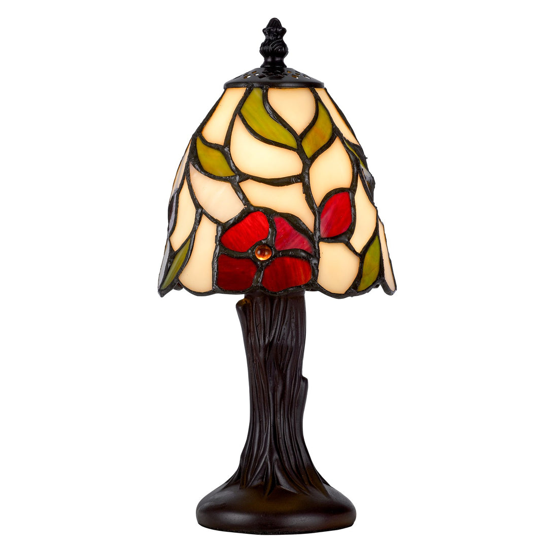 40W Metal/Resin Tiffany Accent Lamp With Inline Switch by CAL Lighting