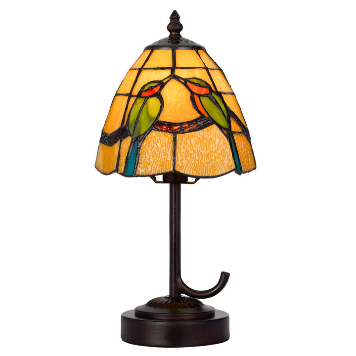40W Metal/Resin Tiffany Accent Lamp With Inline Switch by CAL Lighting
