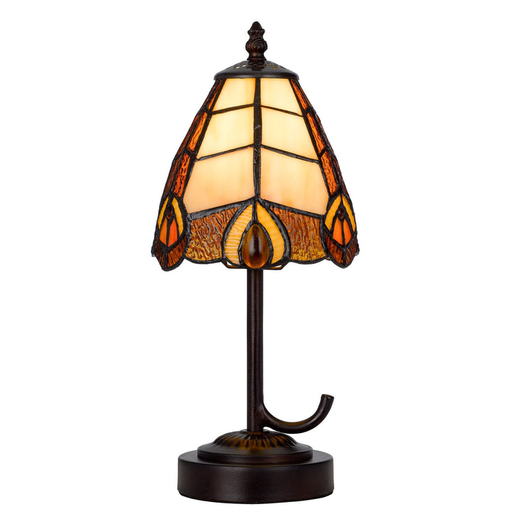 40W Metal/Resin Tiffany Accent Lamp With Inline Switch by CAL Lighting