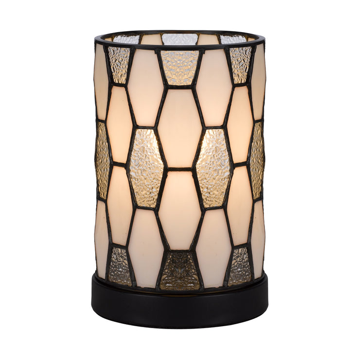 40W Metal/Resin Tiffany Accent Lamp With Inline Switch by CAL Lighting