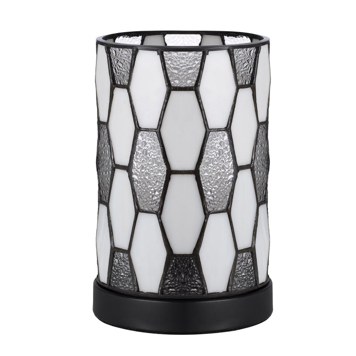 40W Metal/Resin Tiffany Accent Lamp With Inline Switch