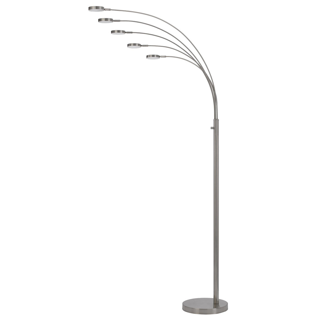 Malibu Intergrated Led 8W X 5 Metal Arc Floor Lamp