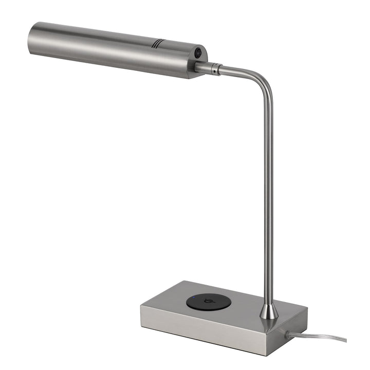 Delray 12W Intergrated Led Metal Desk Lamp With Wireless Charging Port
