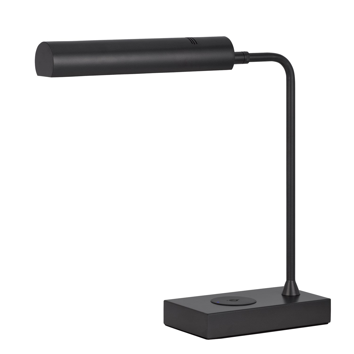 Delray 12W Intergrated Led Metal Desk Lamp With Wireless Charging Port by CAL Lighting