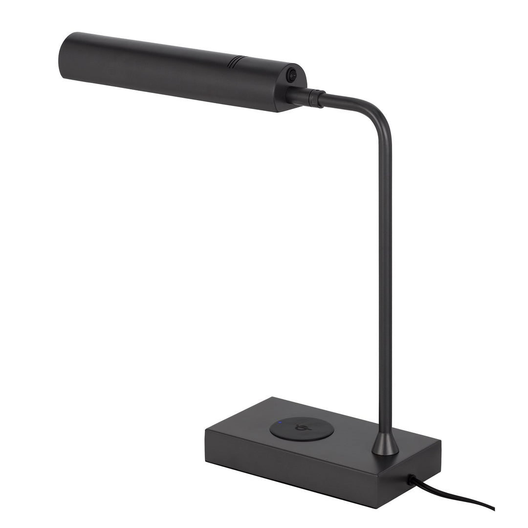 Delray 12W Intergrated Led Metal Desk Lamp With Wireless Charging Port