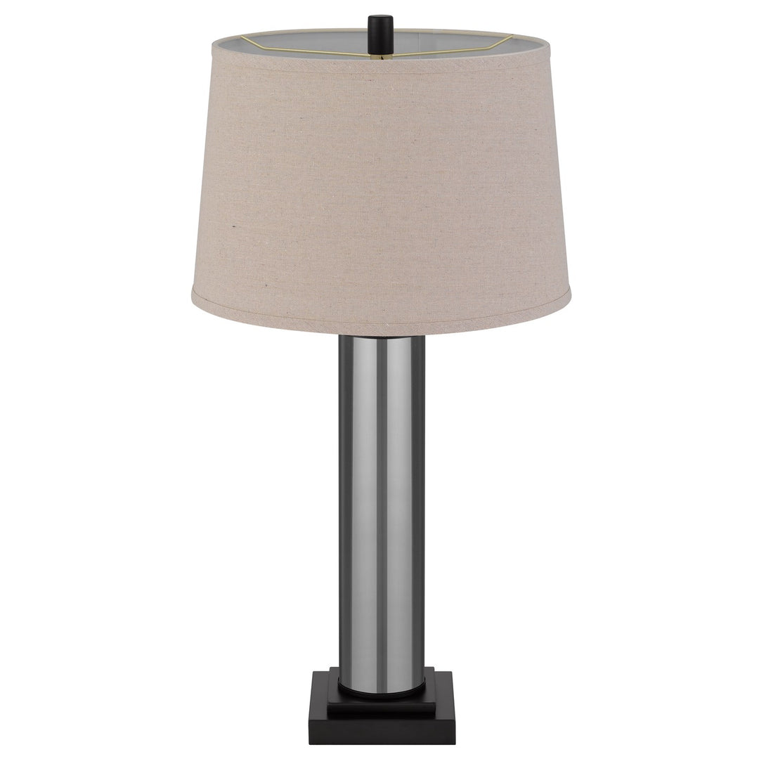Black Cylinder Table Lamps
