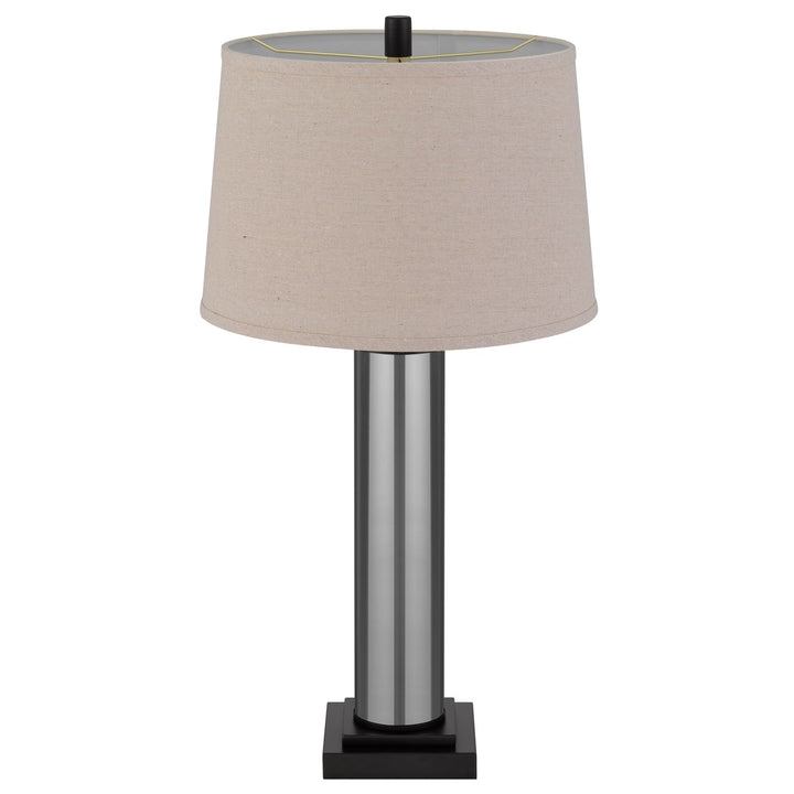 Black Cylinder Table Lamps