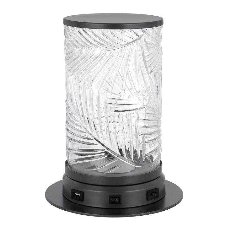 2W Carrington Integrated Led Accent Lamp With Glass Shade by CAL Lighting