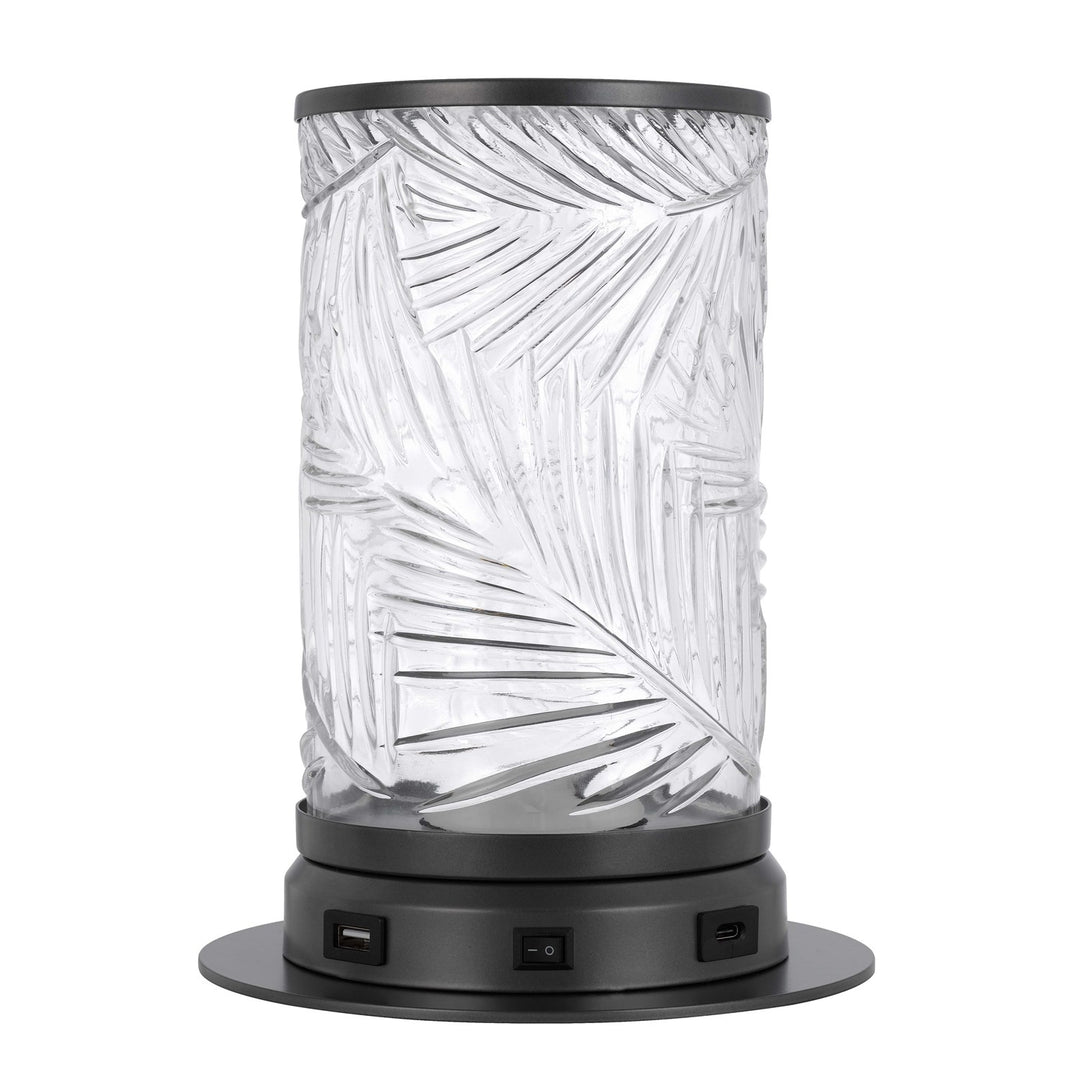 2W Carrington Integrated Led Accent Lamp With Glass Shade