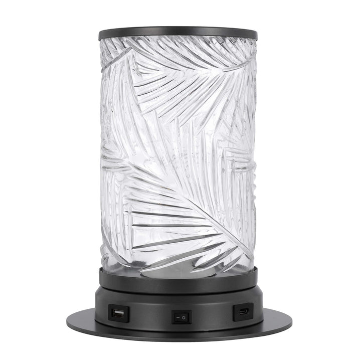 2W Carrington Integrated Led Accent Lamp With Glass Shade