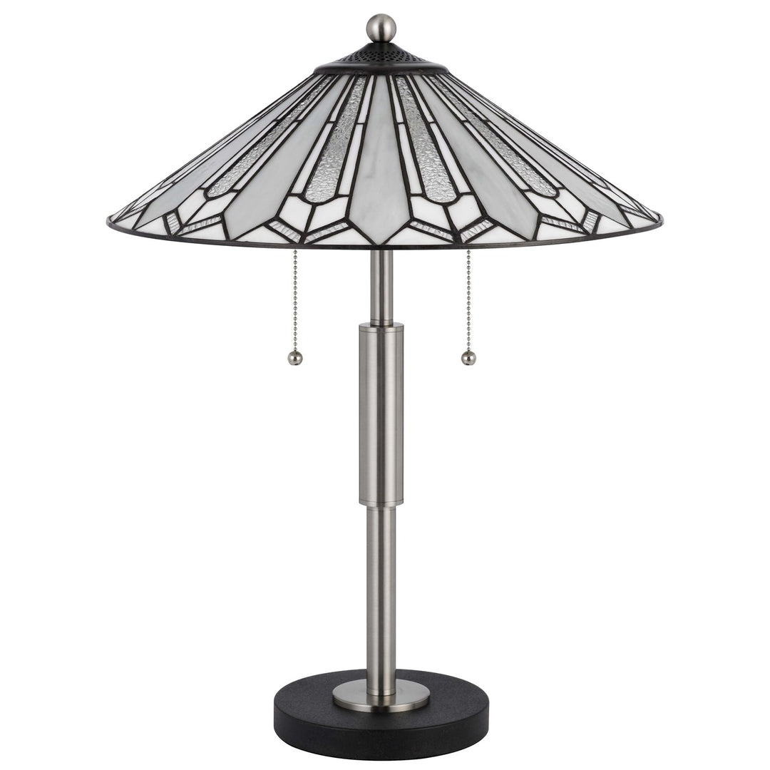 60W X 2 Muirfield Tiffany Table Lamp