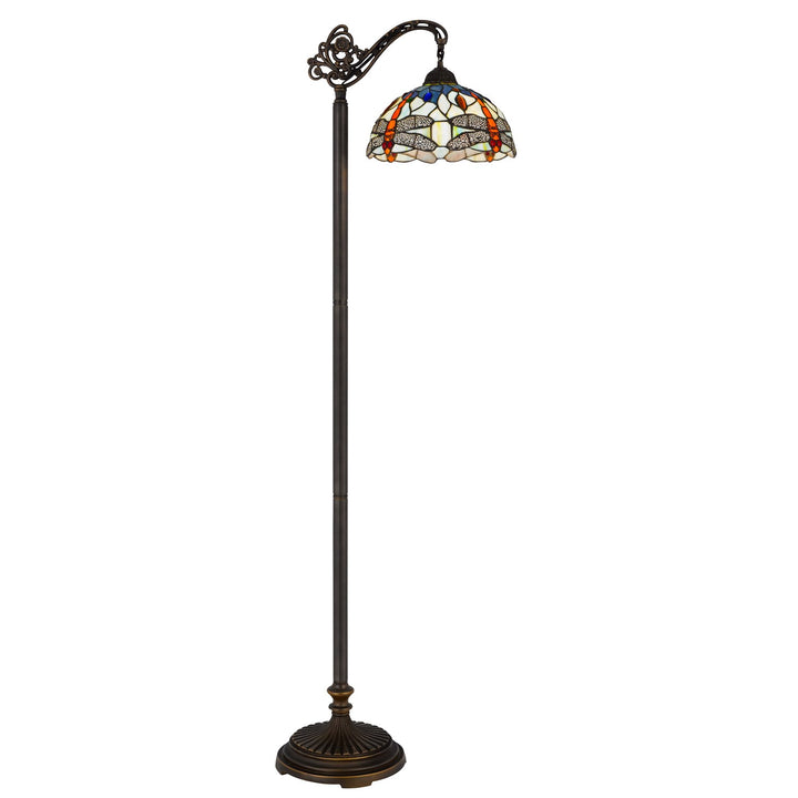 60W Colebridge Downbridge Tiffany Floor Lamp
