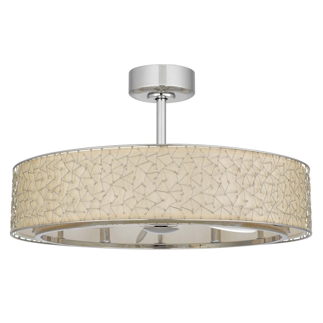 Remote Controlled Dimmable 4W Led E12 X 6. 6 Speed Breezy Meadow Fan Light by CAL Lighting