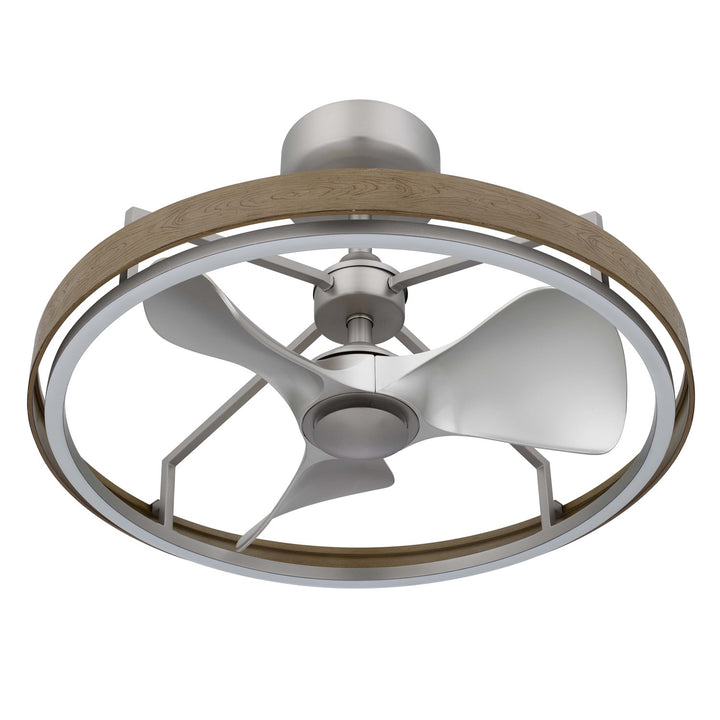 Remote Controlled 30W; 580 Lumen; 3000K Dimmable 6 Speed Led Arroyo Fan Light